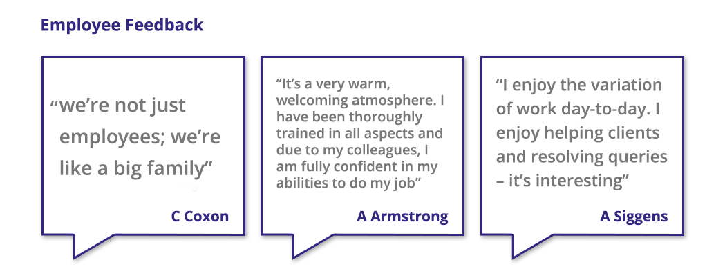 'Here at Northgate Insurance Services, we're not just employees. We're like a big family' C Coxon